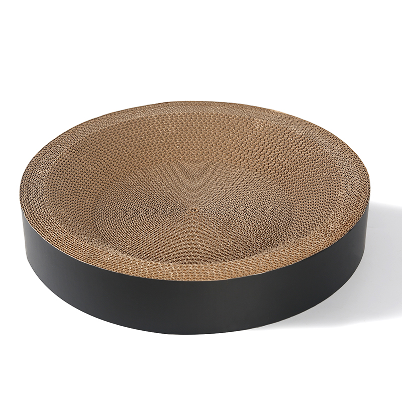Circular cat scratch board