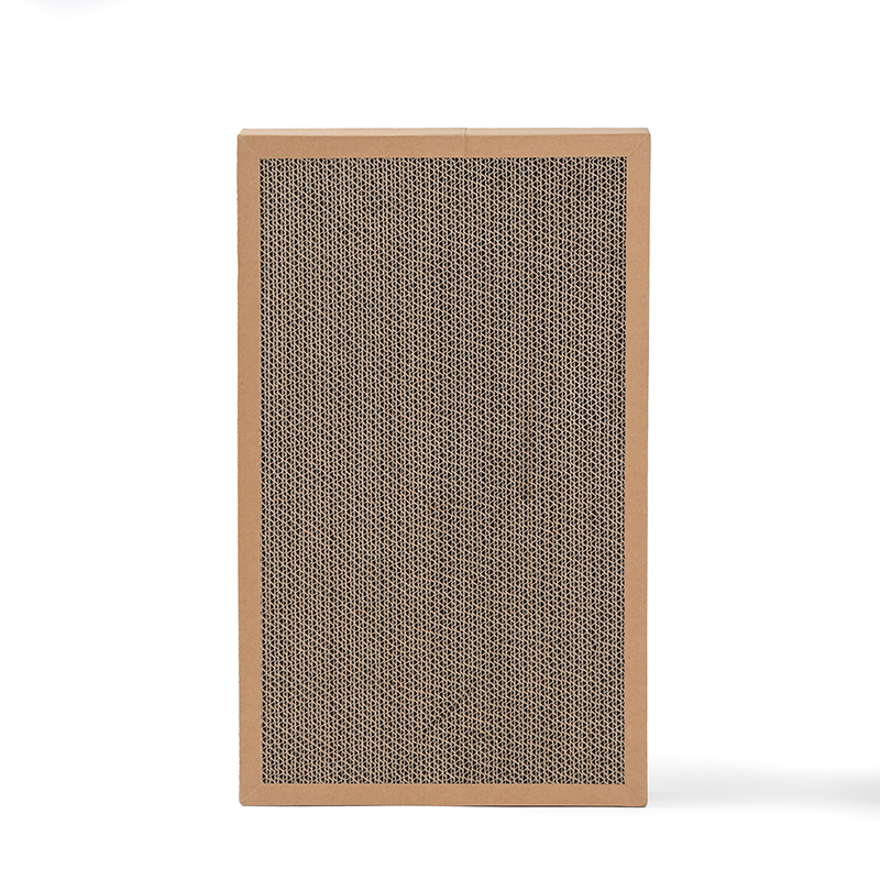 Square cat scratch board