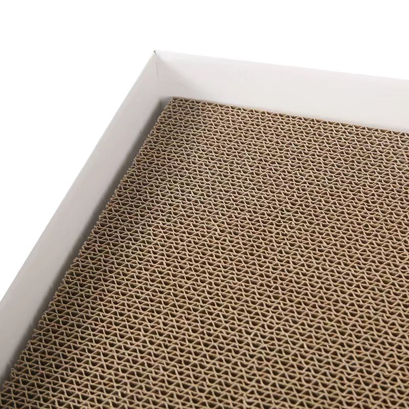 Cat House Built-in Cat Scratch Board