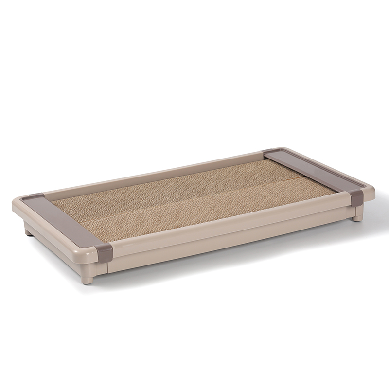Cat scratch board with base